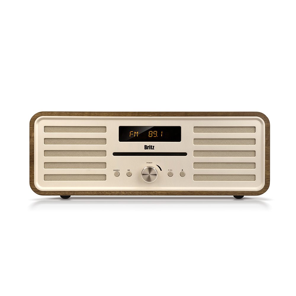 브리츠 BZ-TX1000 올인원 블루투스 미니 오디오 CD플레이어 라디오 스피커 - 상세 이미지 3