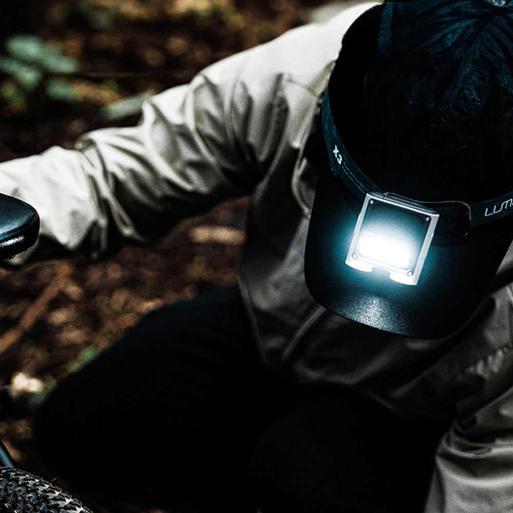 루메나 헤드랜턴 캡라이트 X3 감성 캠핑 랜턴 조명 LED 백패킹 등산 미니 모자 랜턴