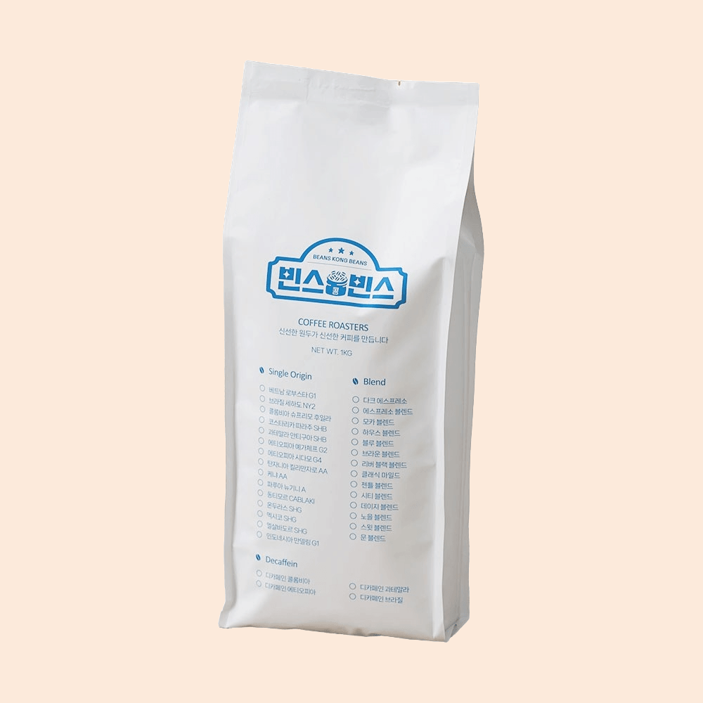 빈스콩빈스 케냐 젠틀블렌드 원두 커피, 홀빈(분쇄안함), 1kg, 1개 : 앙쥬마인