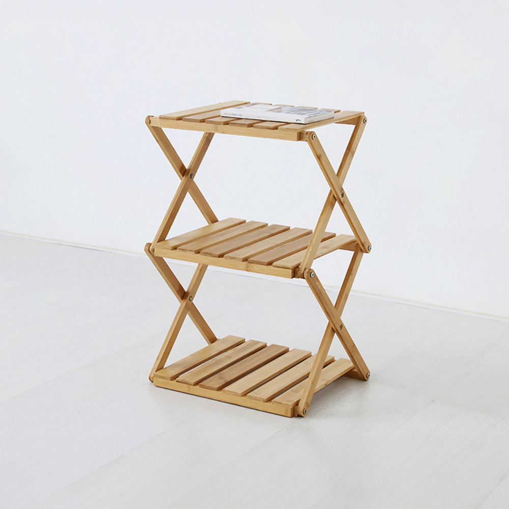 JAWAL 선반 415 좁은 대나무 415mmx320mmx660mm, 3단, 3969.4476 - 메인 이미지