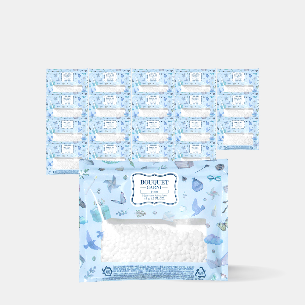 [20개] 부케가르니 습기제거제 제습제 서랍형 45g