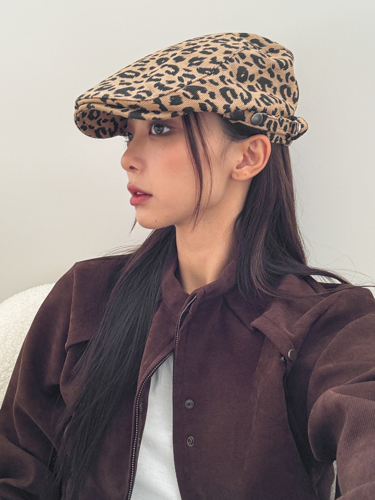 빅캣 레오파드 헌팅캡 모자 2color 상세 이미지 22