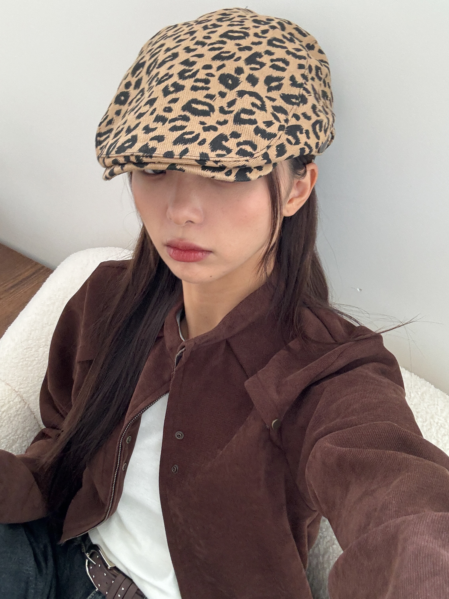 빅캣 레오파드 헌팅캡 모자 2color 상세 이미지 25