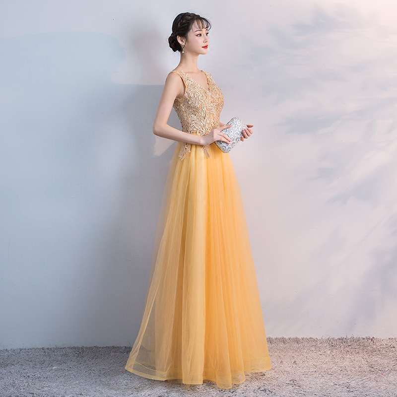 연주드레스 단체복 연주복 공연 합창 드레스 - 상세 이미지 3