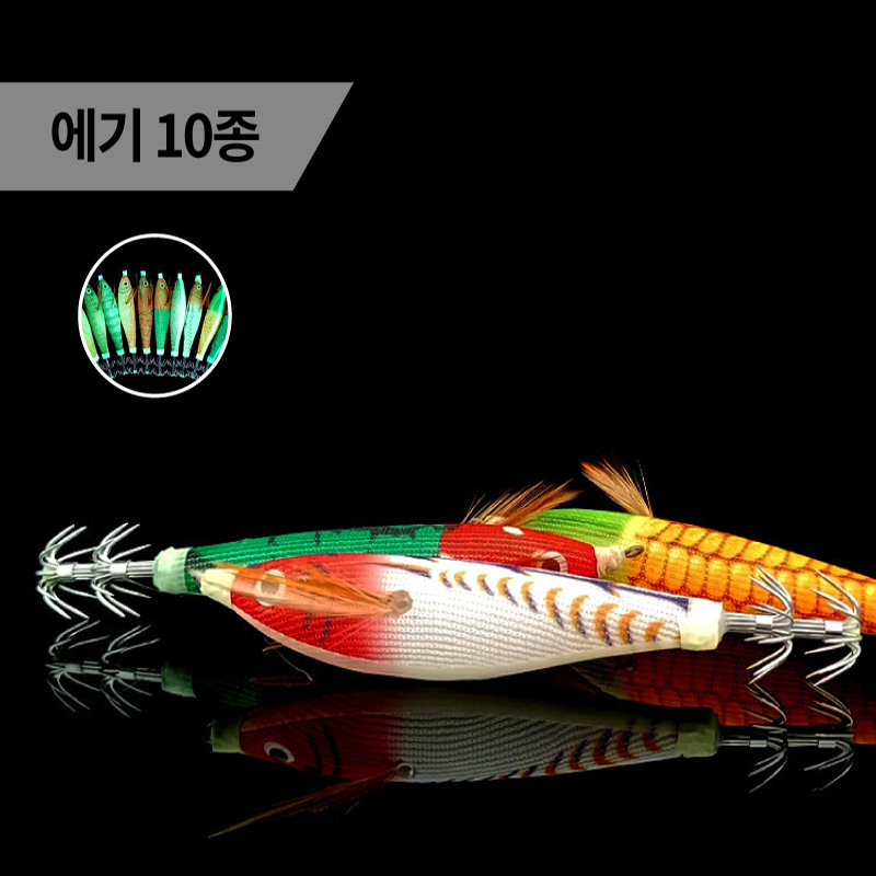 마리수 쭈갑 에기 케이무라 애기 세트 미니 UV 에기 10종 - 상세 이미지 4