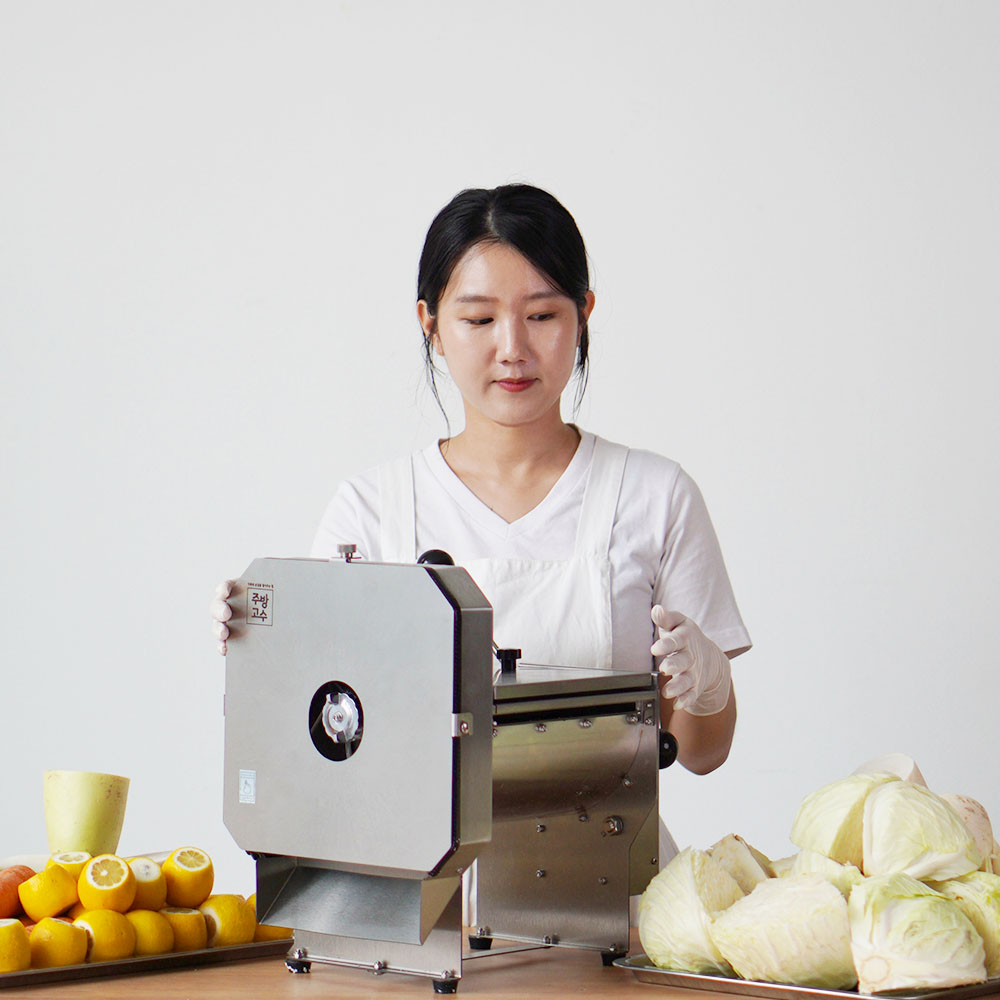 주방고수 야채 양배추 슬라이서 슬라이스 야채절단기 무 양파 당근 레몬 채써는기계 채썰기