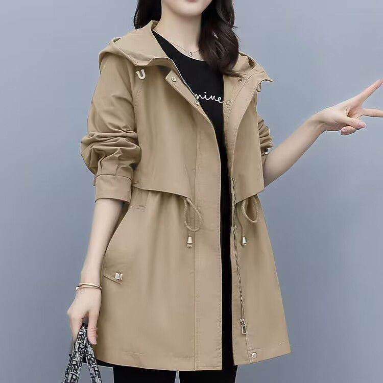 여성간절기아우터 하프야상 가을야상 여성가을점퍼 - 상품 이미지