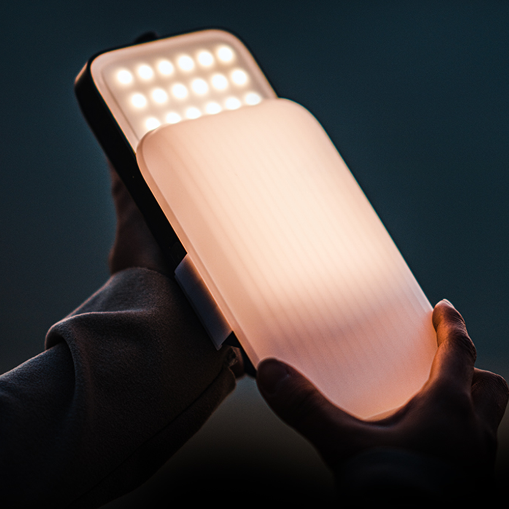 루메나 랜턴 플러스2 확산후드 랜턴 쉐이드 캠핑랜턴 감성 LED 후레쉬 조명 갓