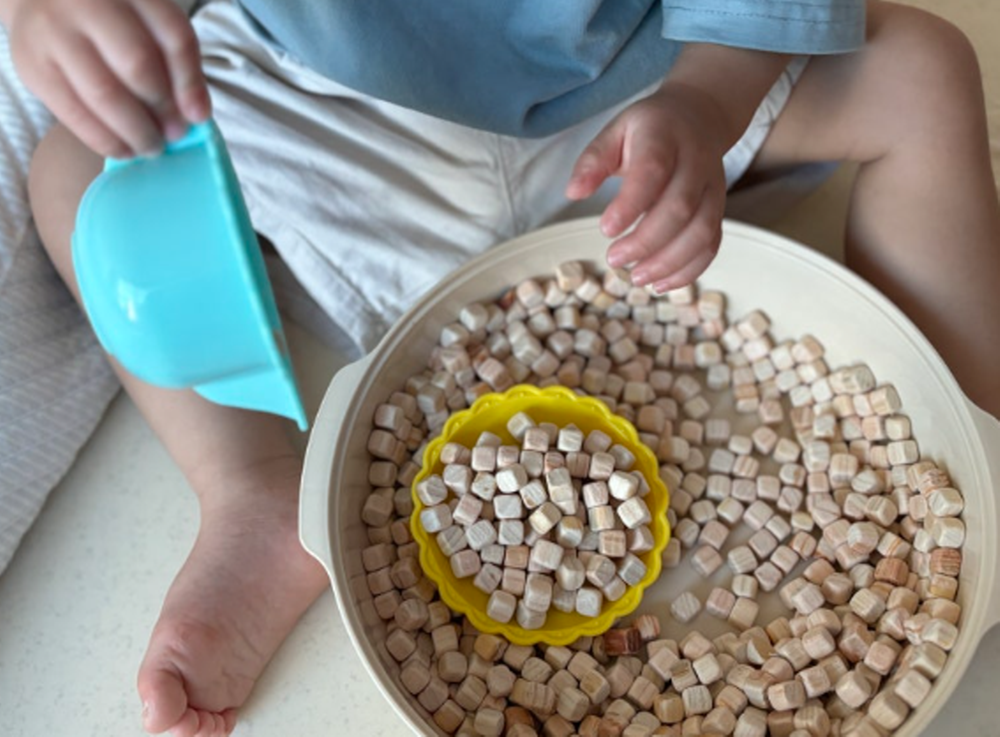 편백나무 큐브 우드 칩 베개 속 충전재 천연 제습 방향제 800g