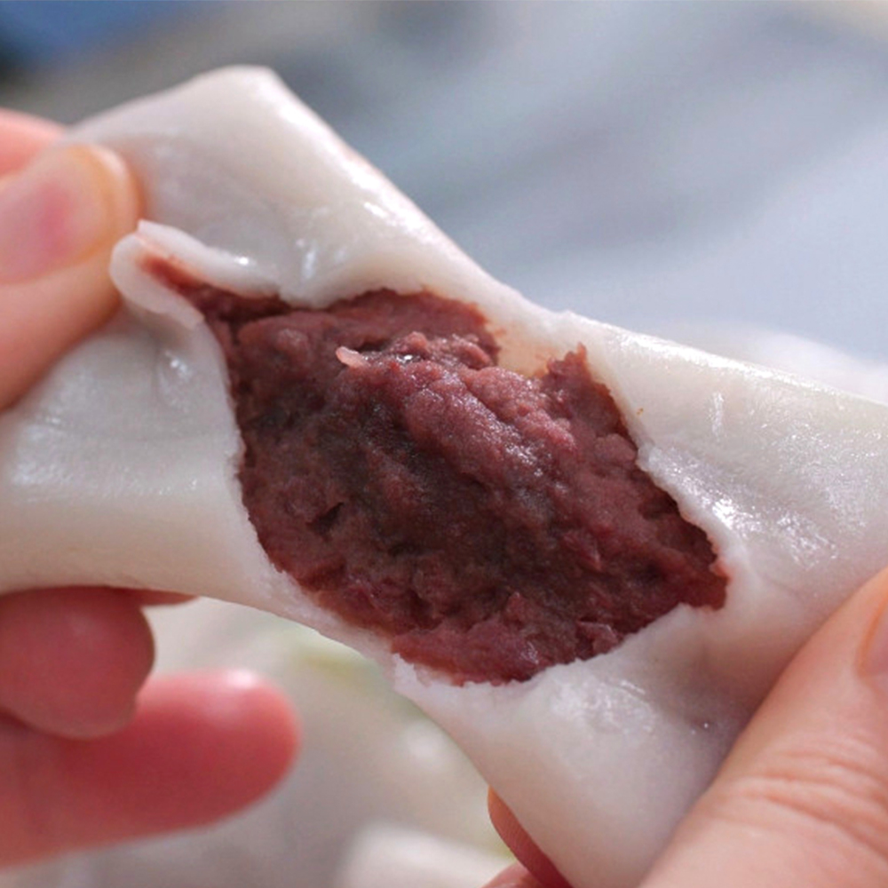 고급 앙꼬절편 500g 4종/팥 고구마 흑임자 쑥, 27년전통 국산쌀 해와바다 이미지 8