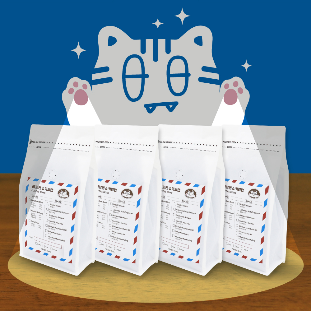 대용량 업소용 원두 도매 납품 원두 4kg 하우스블렌드 - 상품 이미지