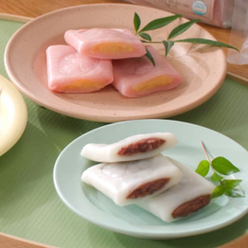고급 앙꼬절편 500g 4종/팥 고구마 흑임자 쑥, 27년전통 국산쌀 해와바다 - 상세 이미지 2