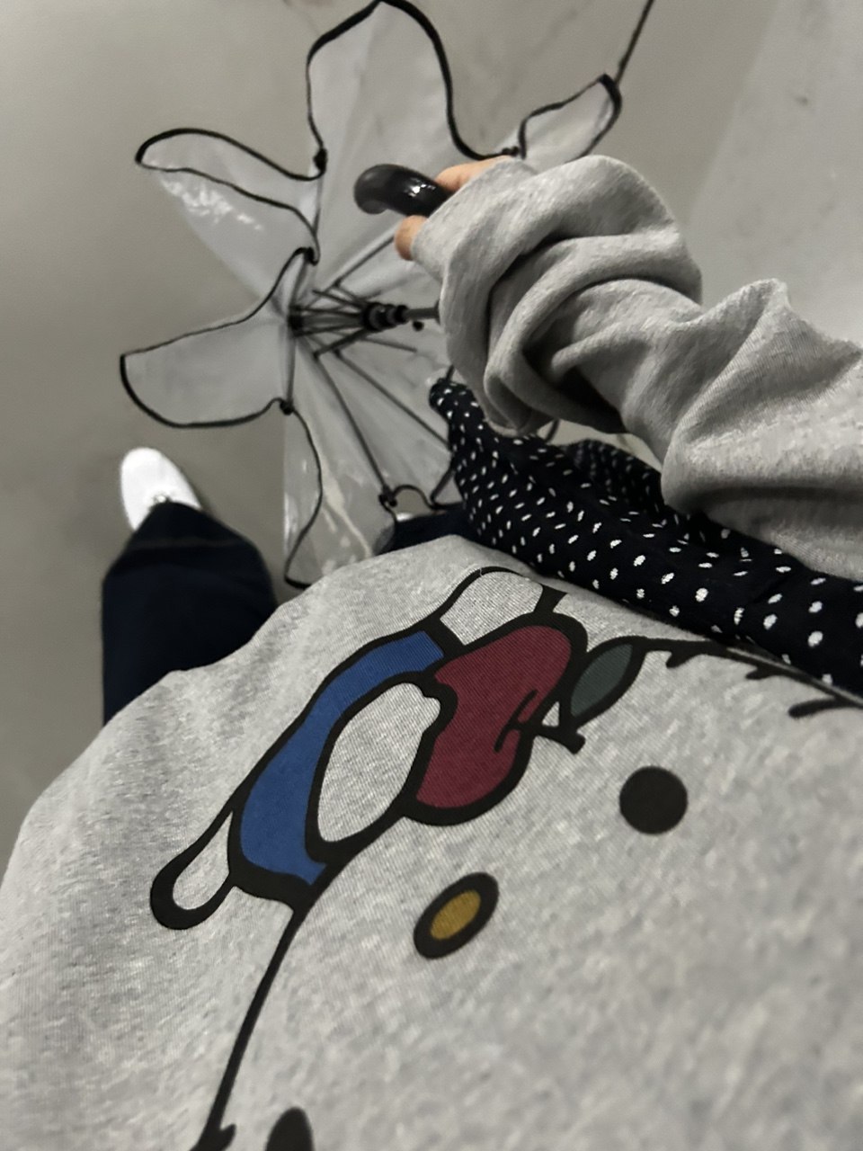 코듀로이 도트 에코백 상세 이미지 14