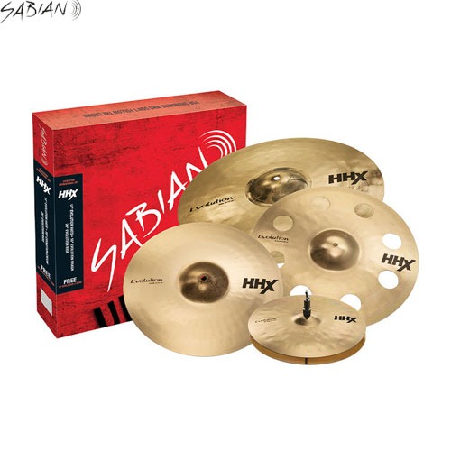 캐나다 사비안 HHX 에볼루션 드럼 심벌 세트 SABIAN 15005XEBP : 뮤직시티