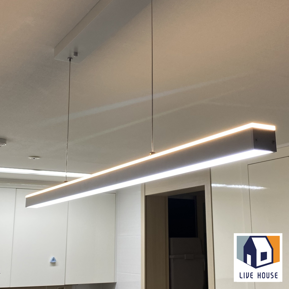 식탁조명 펜던트 LED 일자 조명 투라인