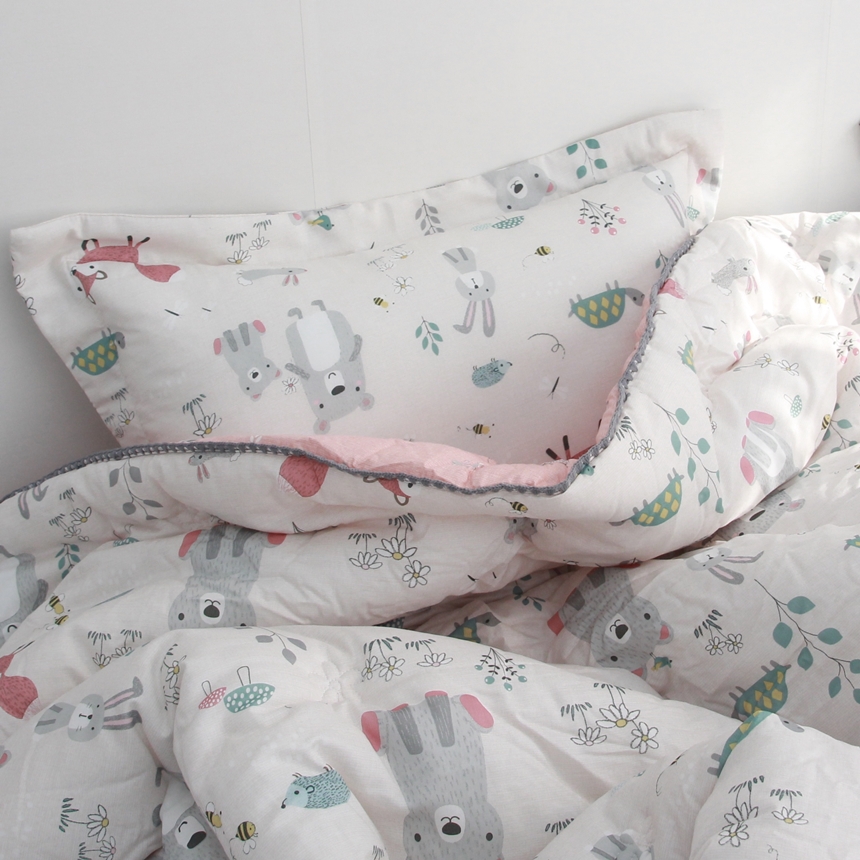 키즈베어 모달100 어린이 차렵이불 세트 봄가을 겨울 S/SS