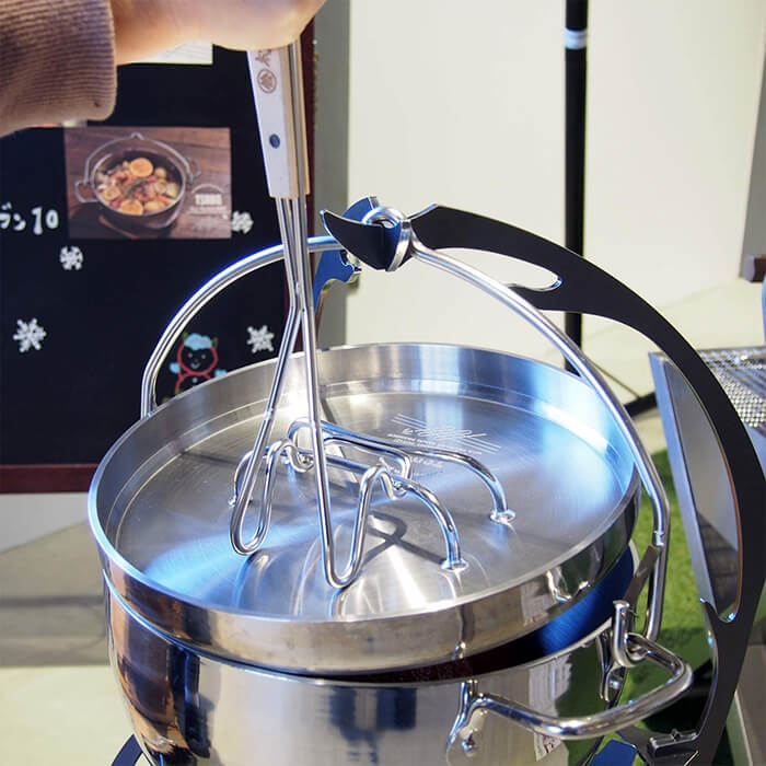 츠바메 산조 TSBBQ 더치 오븐용 뚜껑 리프터 MK-ODR-LIFT