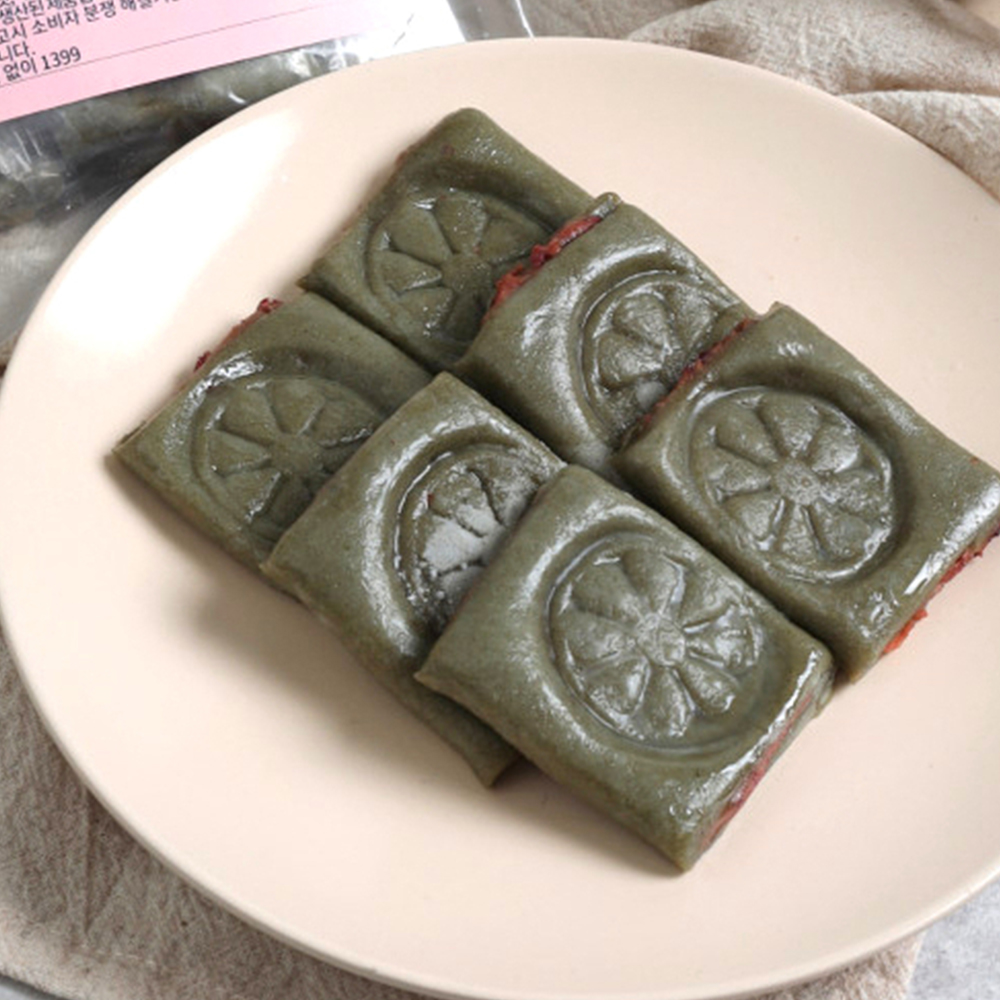 고급 앙꼬절편 500g 4종/팥 고구마 흑임자 쑥, 27년전통 국산쌀 해와바다 - 상세 이미지 4