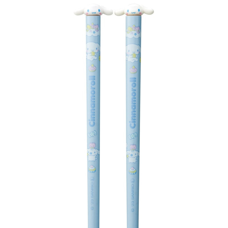 스케이터 산리오 시나모롤 캐릭터 마스코트 젓가락 21cm AND45 - 주방·식기 - 하카타몰