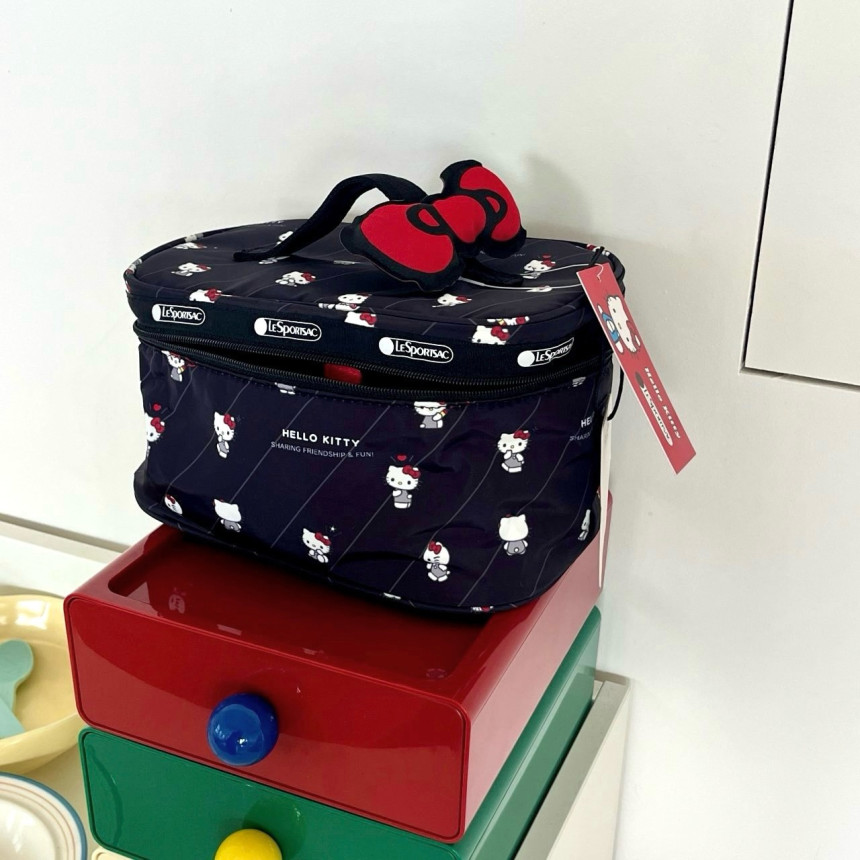 LeSportsac × Hello Kitty 50th Anniversary Cosmetic Pouch