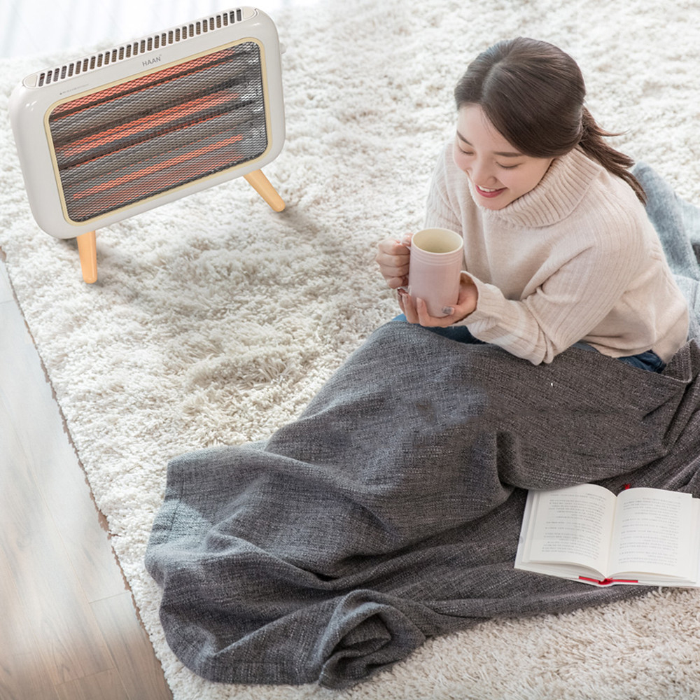 한경희 뉴트로 이지라이프 석영관 전기히터 스토브 난로