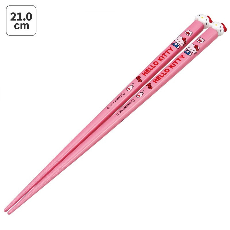 스케이터 산리오 헬로키티 캐릭터 마스코트 젓가락 21cm AND45 - 주방·식기 - 하카타몰