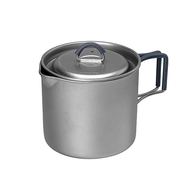 에버뉴 EVERNEW 플랫 티타늄 캠핑 머그 냄비 550ml MP500 ECA620