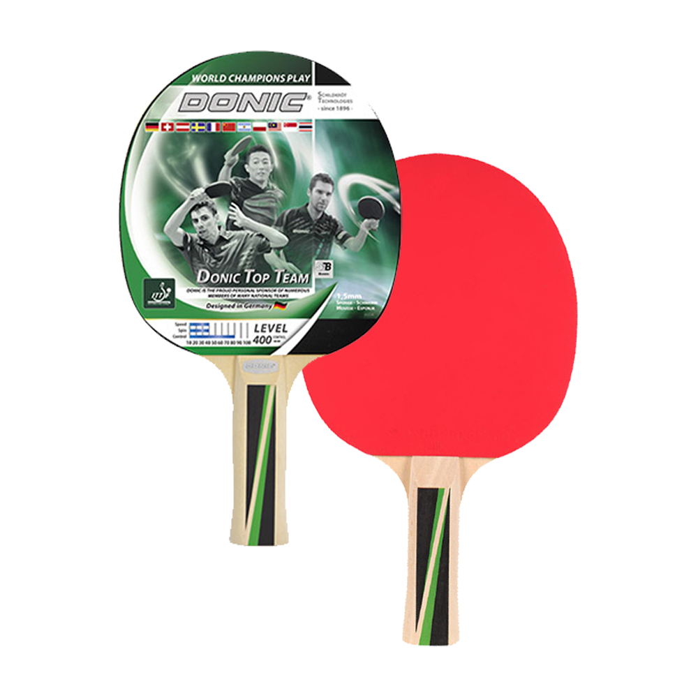 도닉 SCHILDKROT TT 배트 탑팀400 쉐이크 탁구채 라켓 - 상품 이미지