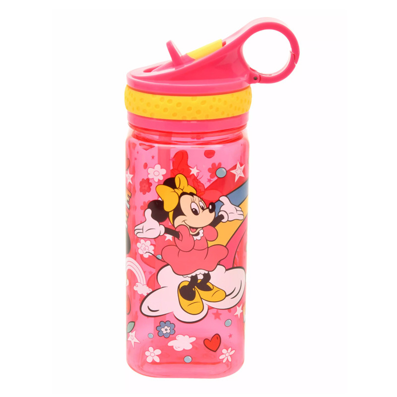 디즈니스토어 미니마우스 & 데이지 캐릭터 스퀘어 워터 보틀 retro pop 460ml - 주방·식기 - 하카타몰