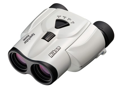 니콘 Nikon 스포츠 스타 줌 쌍안경 망원경 SPZ8-24X25WH 화이트 - 메인 이미지