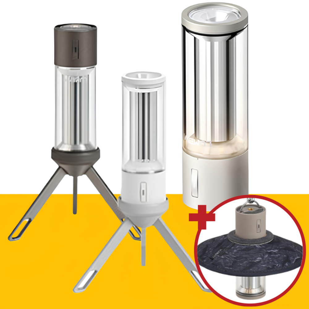 루메나 M3 랜턴 페브릭 쉐이드 세트 카모그레이 감성캠핑랜턴 조명 LED 후레쉬 랜턴