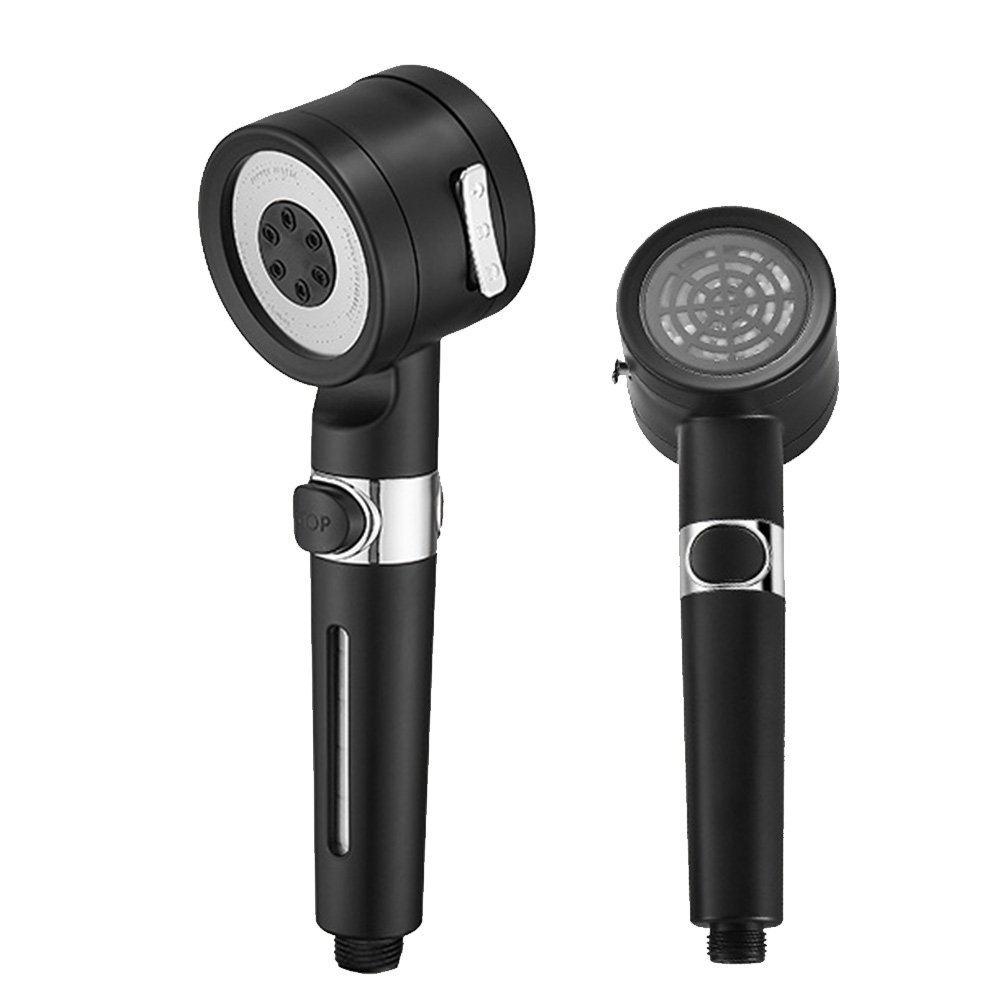 뷰리썸 온오프 샤워기 샤워기헤드 샤워헤드 원형해드솔A회색+필터7개