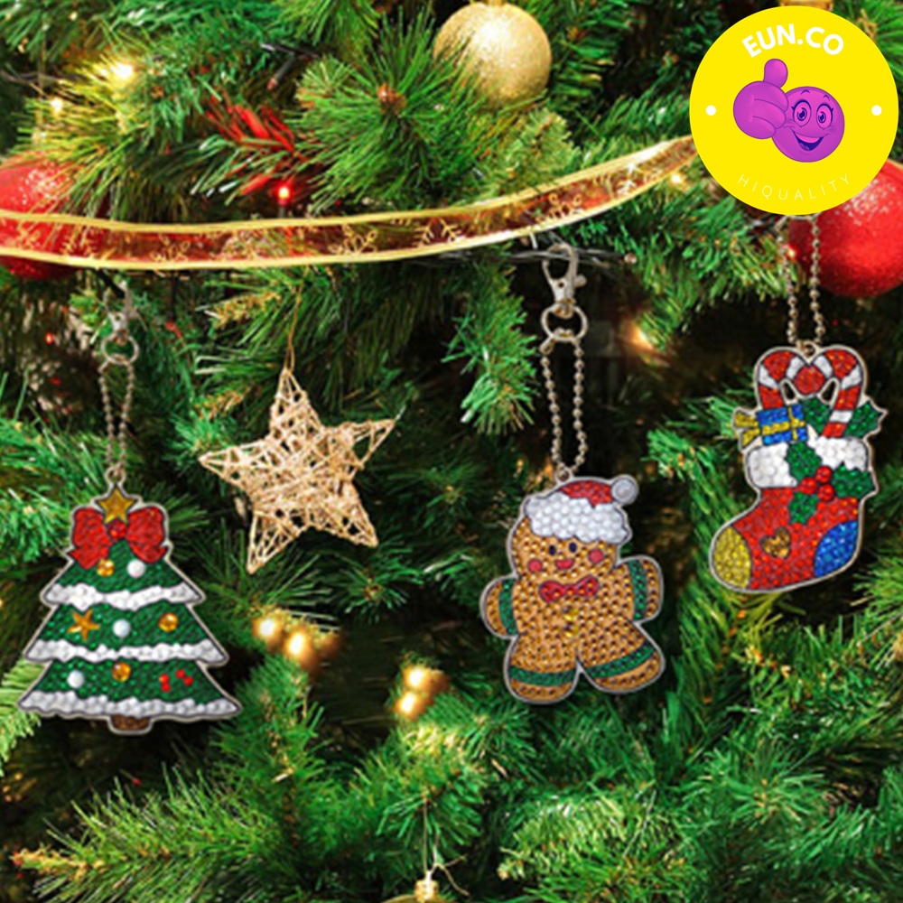 비즈 십자수 보석 세트 DIY 크리스마스 인테리어