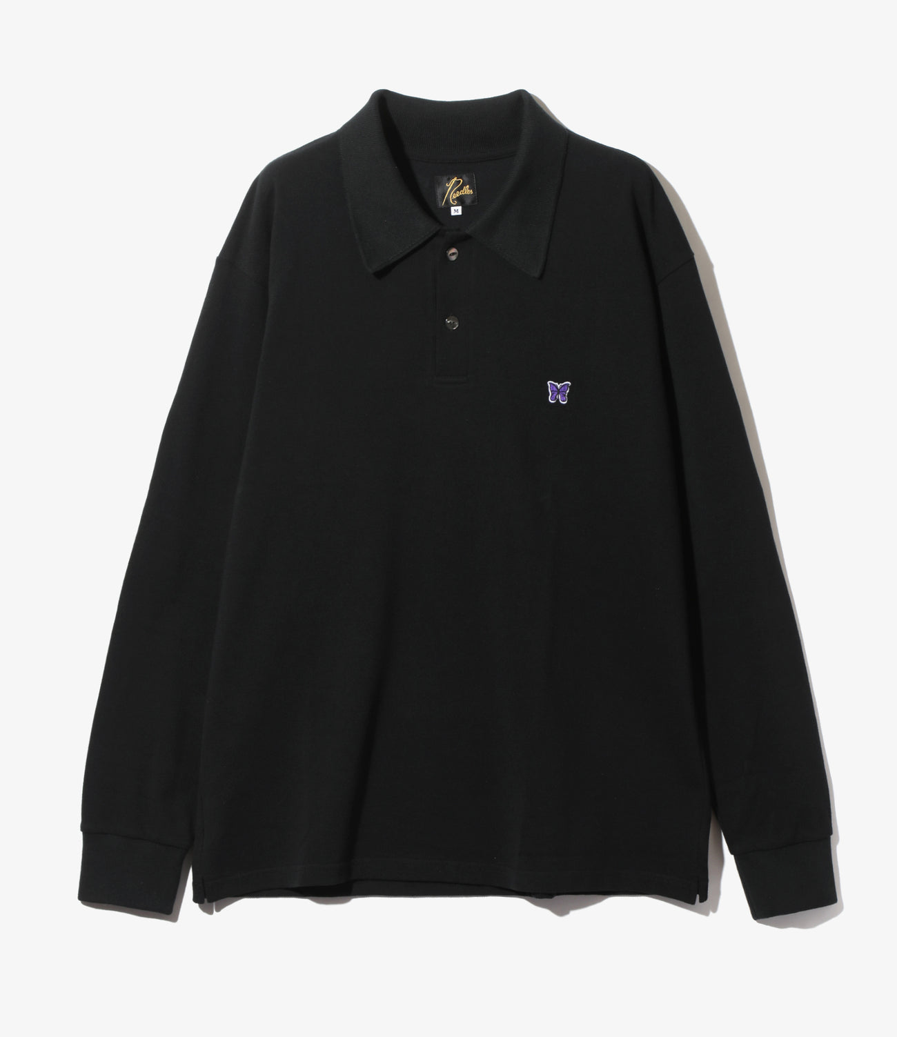 니들스 NEEDLES L/S POLO SHIRT 코튼 피케 티셔츠 PU296 3컬러 - 상품 이미지