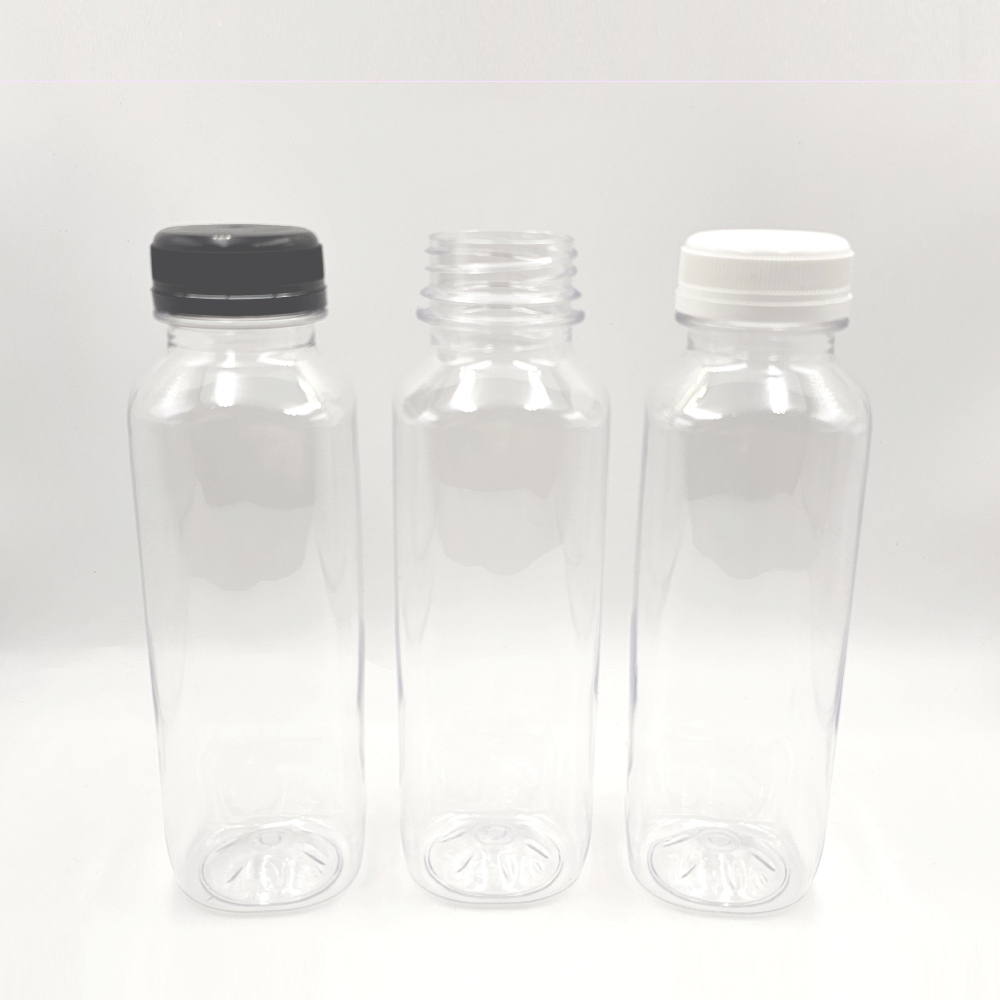 [보틀스] 350미리 350ml 사각 페트병 공병 플라스틱병 주스병 더치커피 콜드브루 보틀 - 상세 이미지 4