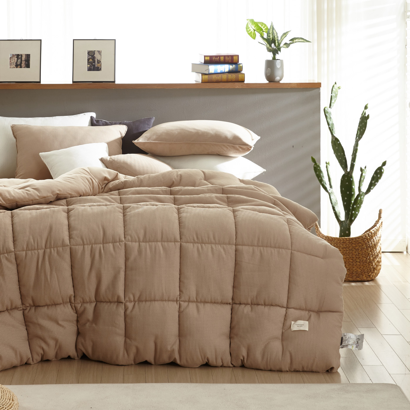 집앤콕 극세사이불 모달 겨울 차렵 경량 모던S