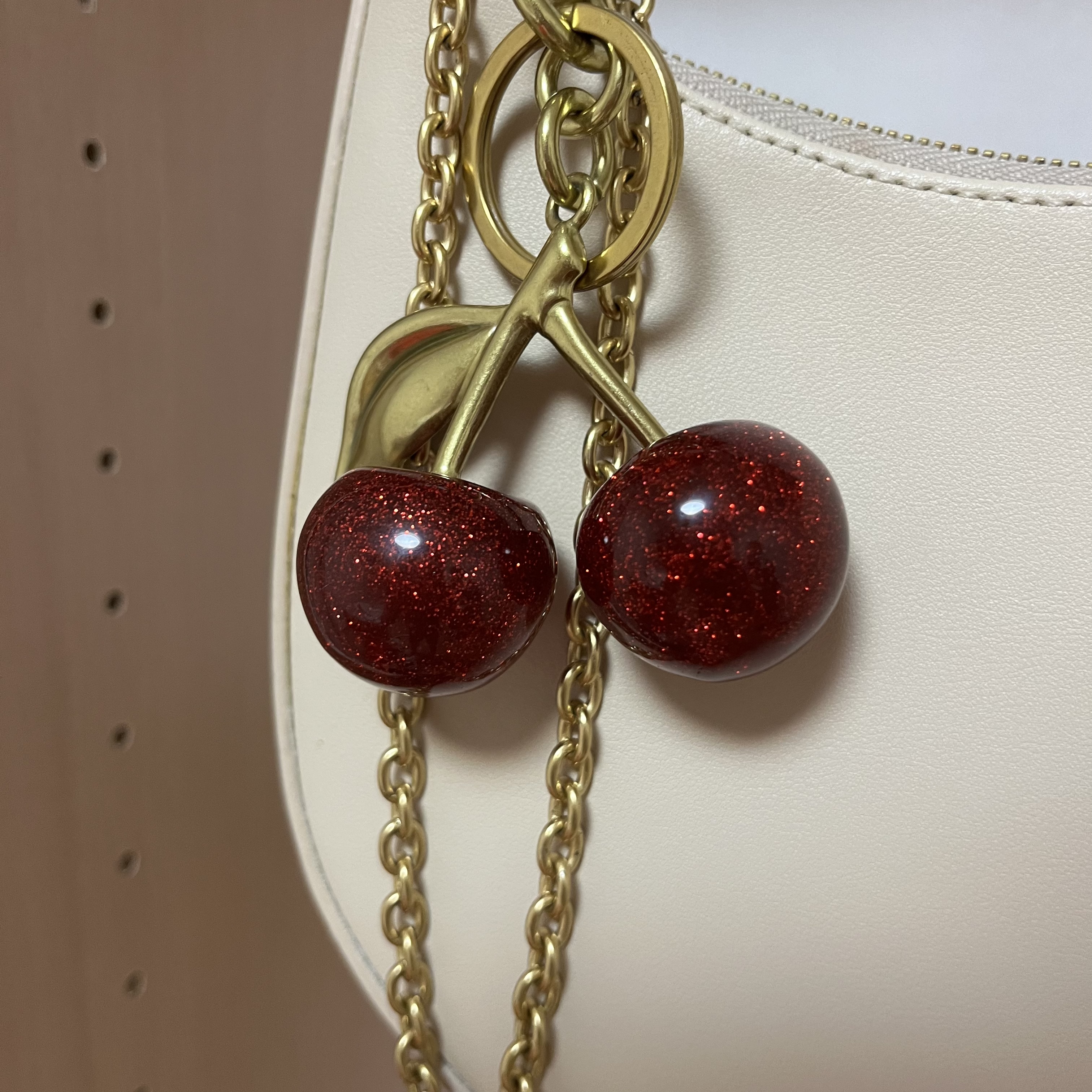 체리 키링 백참 cherry bag charm 이미지 4