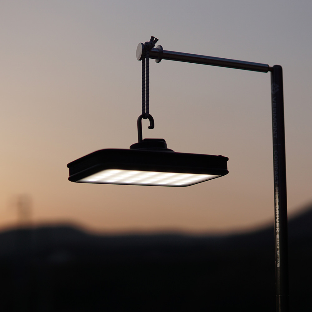 루메나 2X LED 캠핑랜턴 메탈블랙 차박 조명 충전식 - 상세 이미지 5
