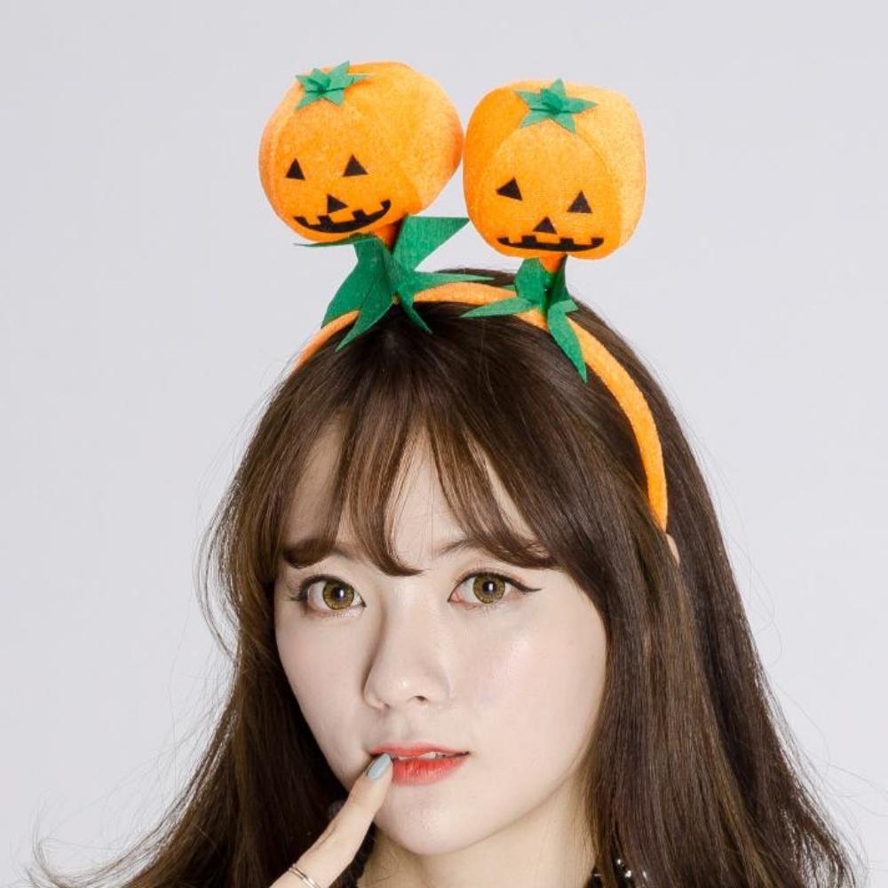 할로윈 호박머리띠 헤어밴드 대량구매 어린이집 교회 파티소품 : 에픽도도스