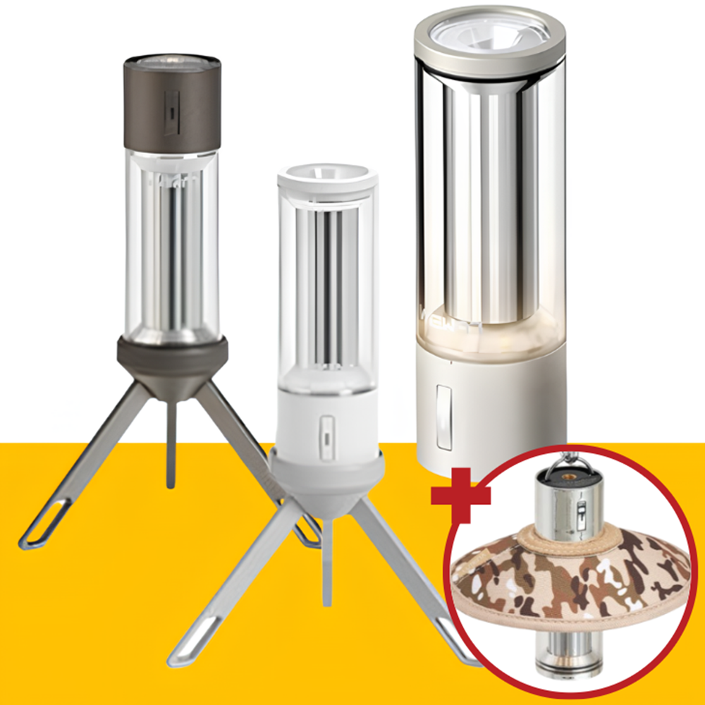 루메나 M3 랜턴 페브릭 쉐이드 세트 카모브라운 감성캠핑랜턴 조명 LED 후레쉬