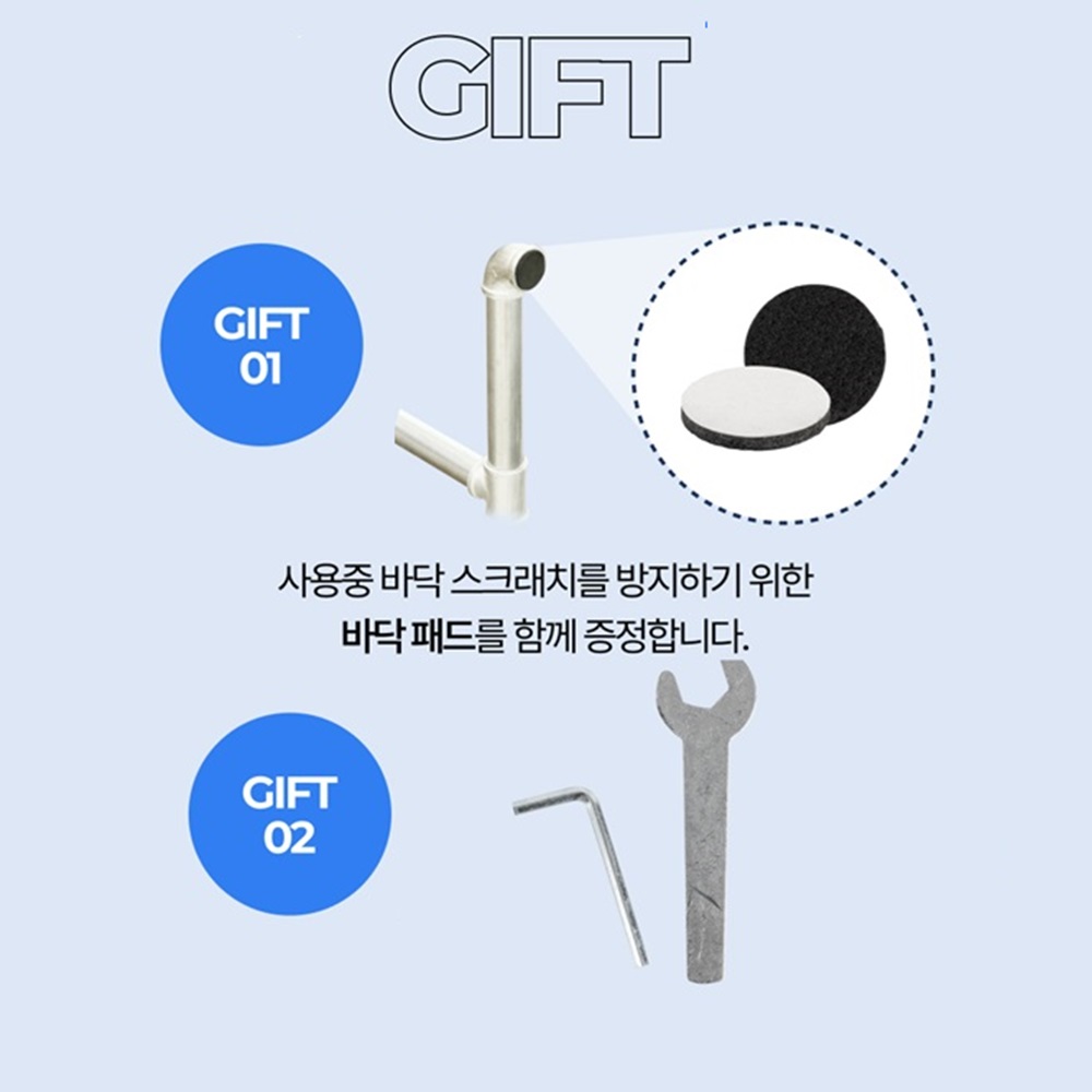 [파워행거] 철제 2단 파이프 이동식튼튼한 행거 스탠드옷걸이 1.2x1.8