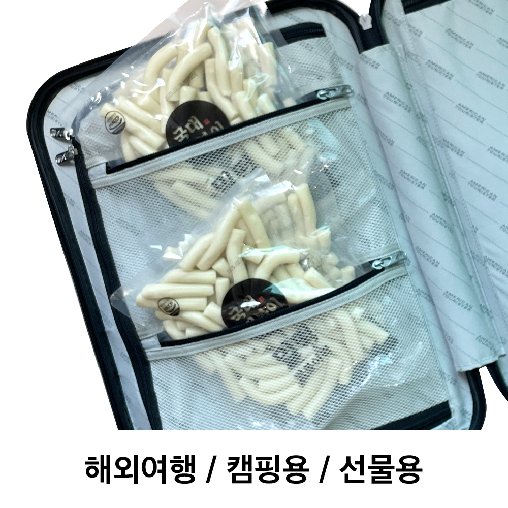 실온보관 국대떡볶이 대용량 떡볶이떡 밀떡, 즉석 국물떡볶이 소스 별매 기본, 1000g, 1개 - 상세 이미지 2