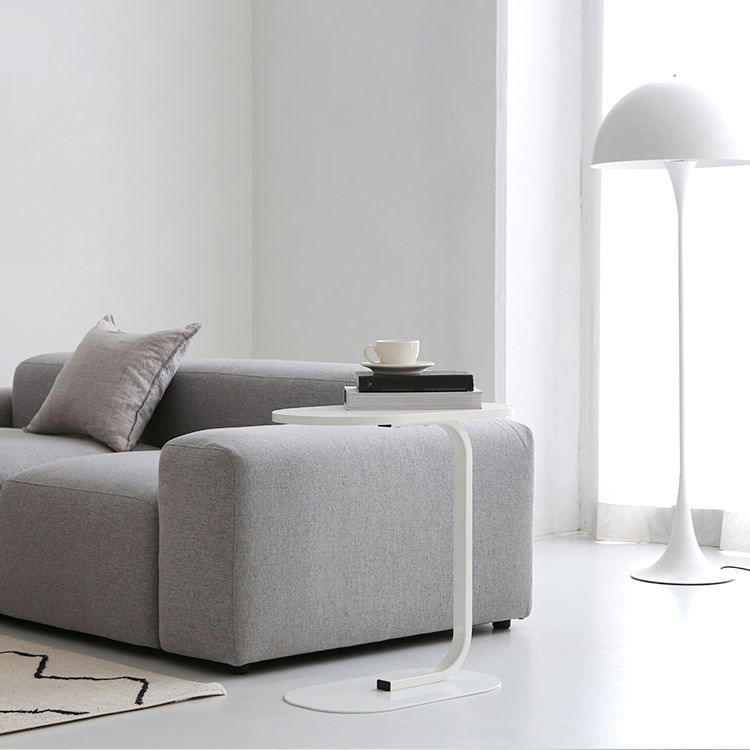 두게드 사이드테이블 A형 화이트 4519.3264