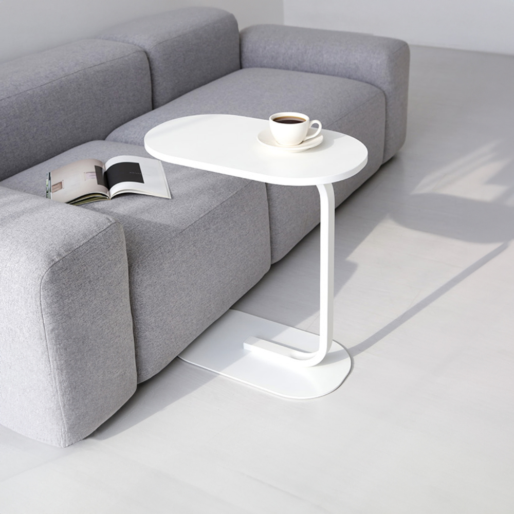 두게드 사이드테이블 A형 화이트 4519.3264