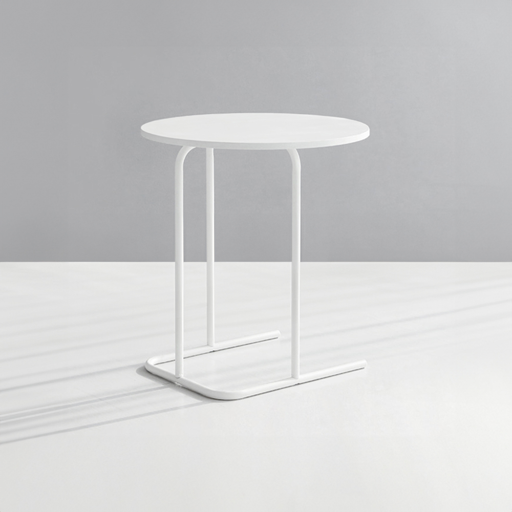 두게드 사이드테이블 원형 D55 화이트 1341.7253