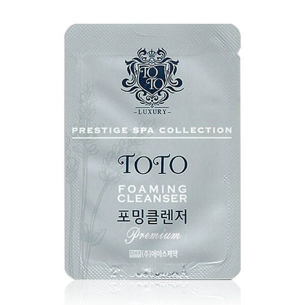 토토 일회용 폼클렌저 3ml x 1000개/폼클렌징모텔비품 : 해찬인터내셔널