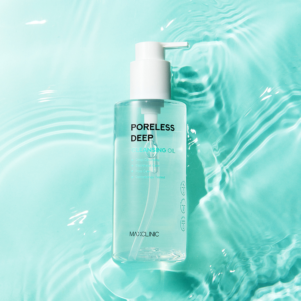 맥스클리닉 포어리스 딥 블랙헤드 모공 클렌징오일 200ml, 2개