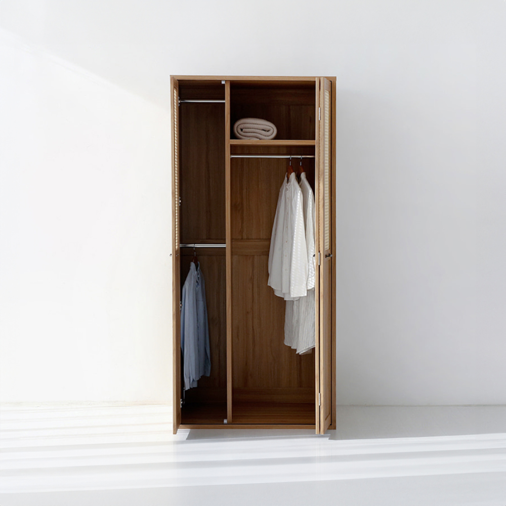 [희망일배송] 벤탄 옷장 3문 PRM19590CRT 900x590x1950mm, 2단, 캄포어베니어 0861.3261 - 상세 이미지 4