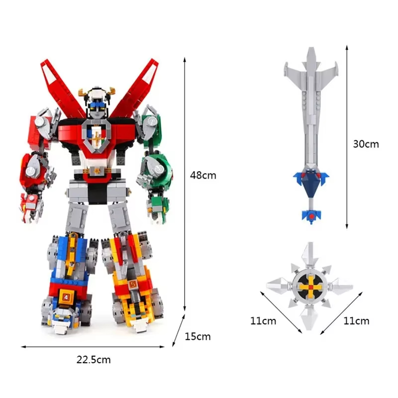 Voltron 우주 수호자 모델 21311 중국 호환 블록 크리스마스 선물 장난감 - 상세 이미지 3