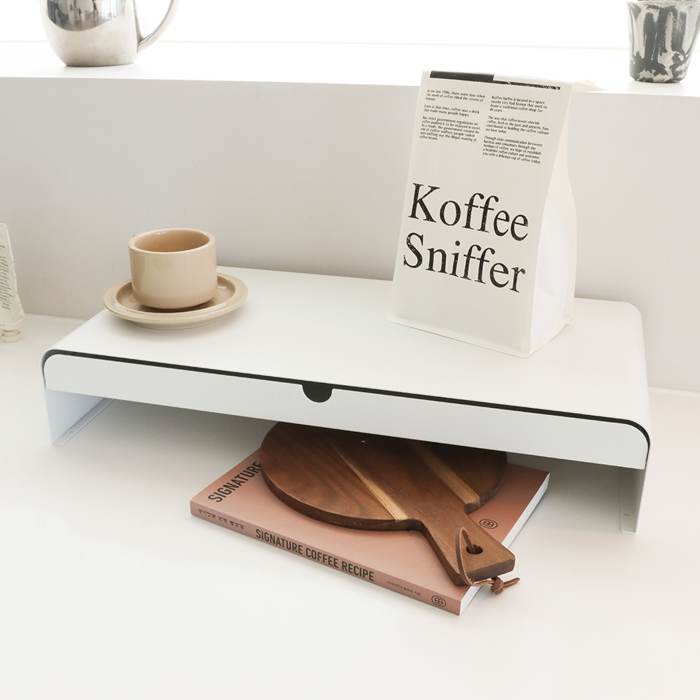 블랑 프리미엄 철제 모니터 받침대 520mm